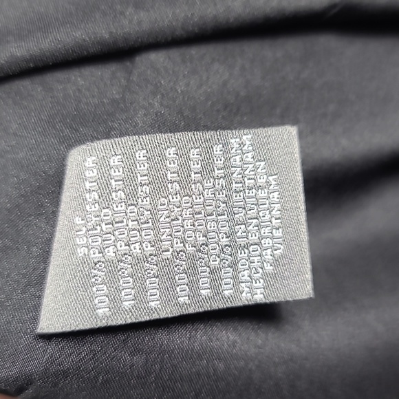 VINCE CAMUTO Leather Look Mini (Above the knee) Dress in Gun Metal Size 6 - Picture 3 of 14